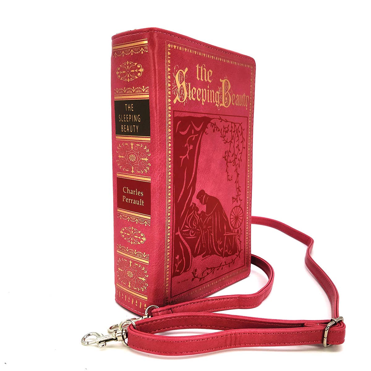A Sleeping Beauty Vintage Book Clutch Bag
