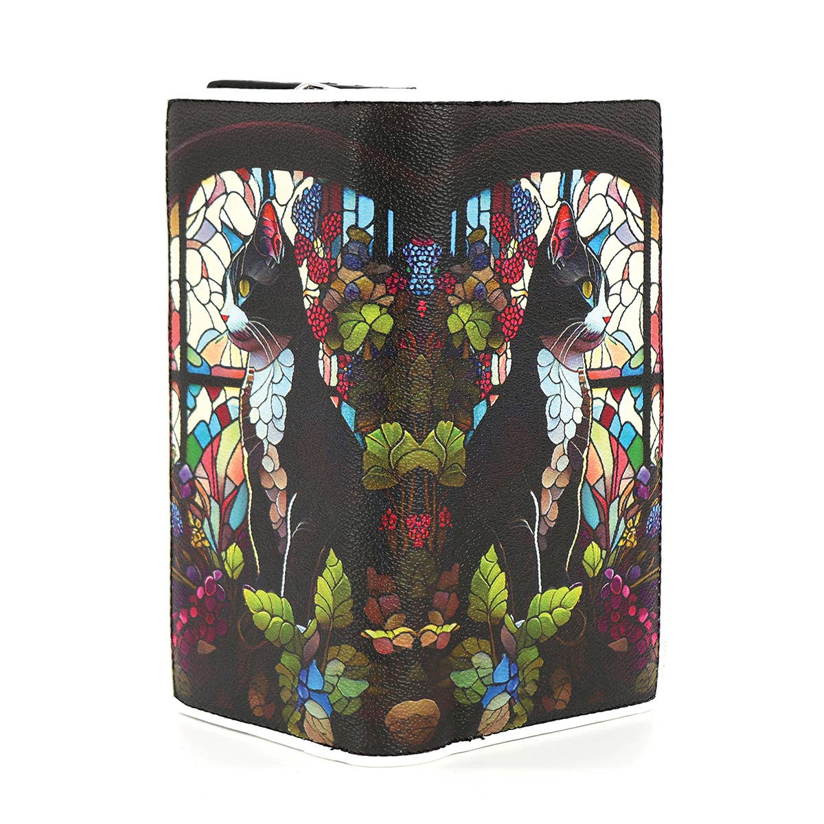 A Stained Glass Cat Wallet