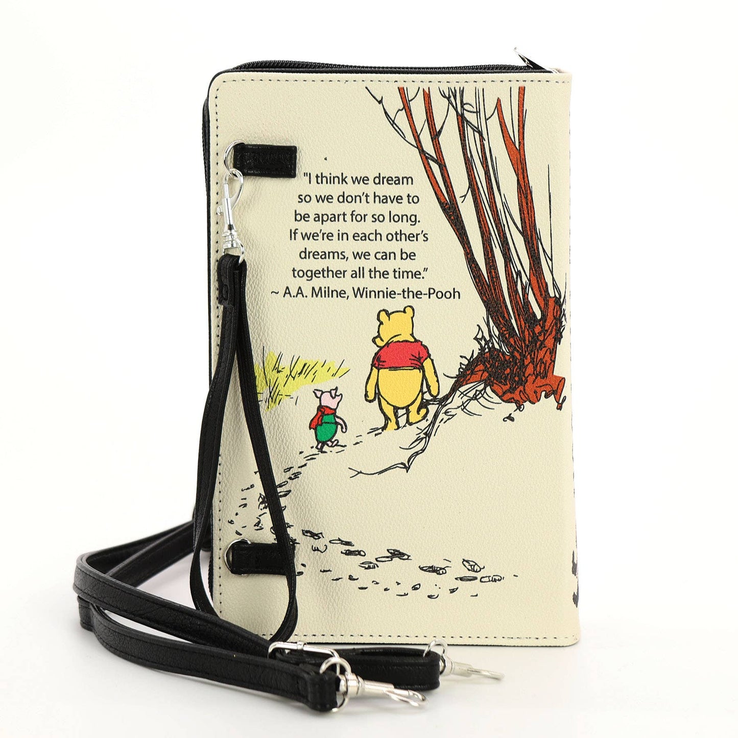A Winnie the Pooh Book Clutch Bag