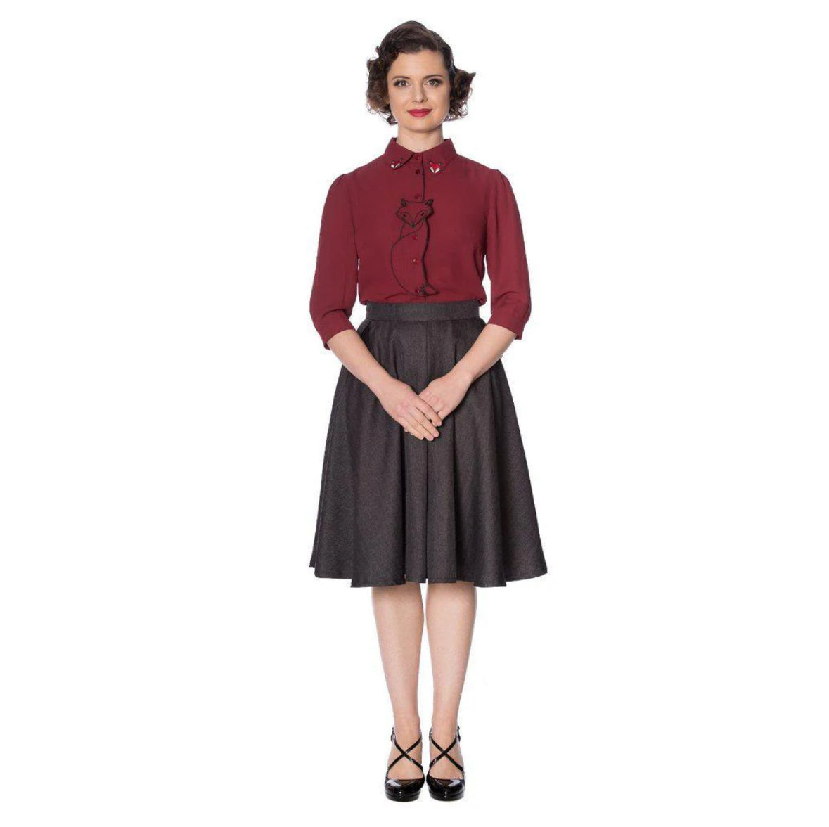 Banned Retro Foxy Blouse