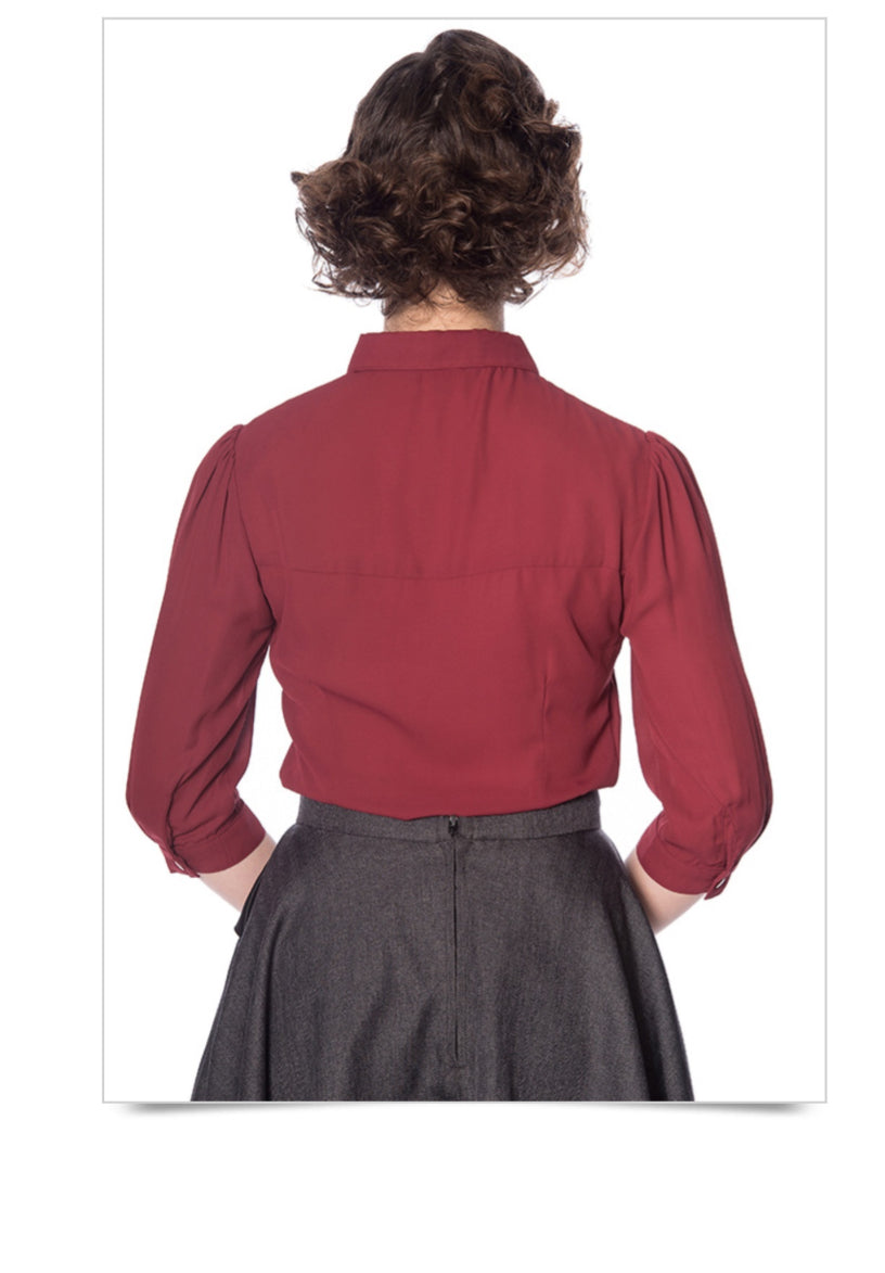 Banned Retro Foxy Blouse