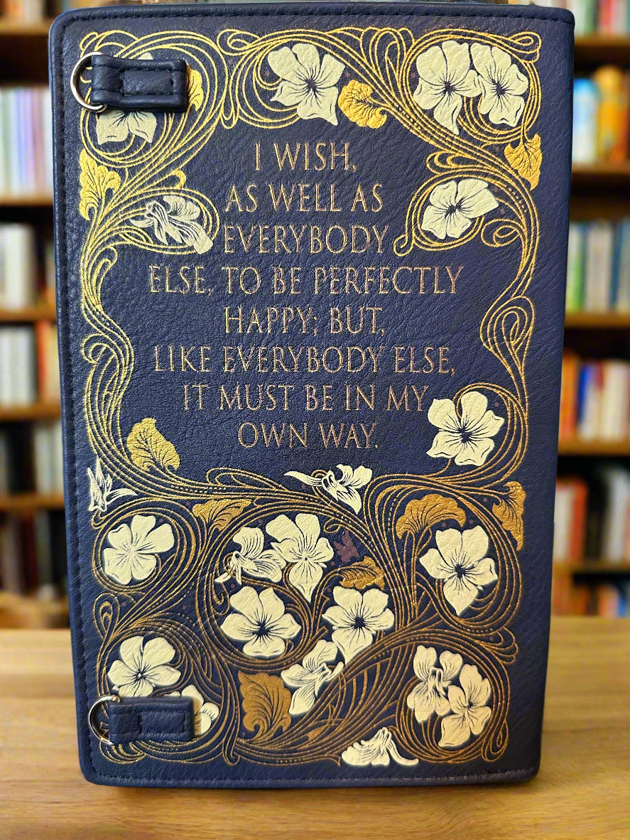A Sense and Sensibility Book Clutch Bag