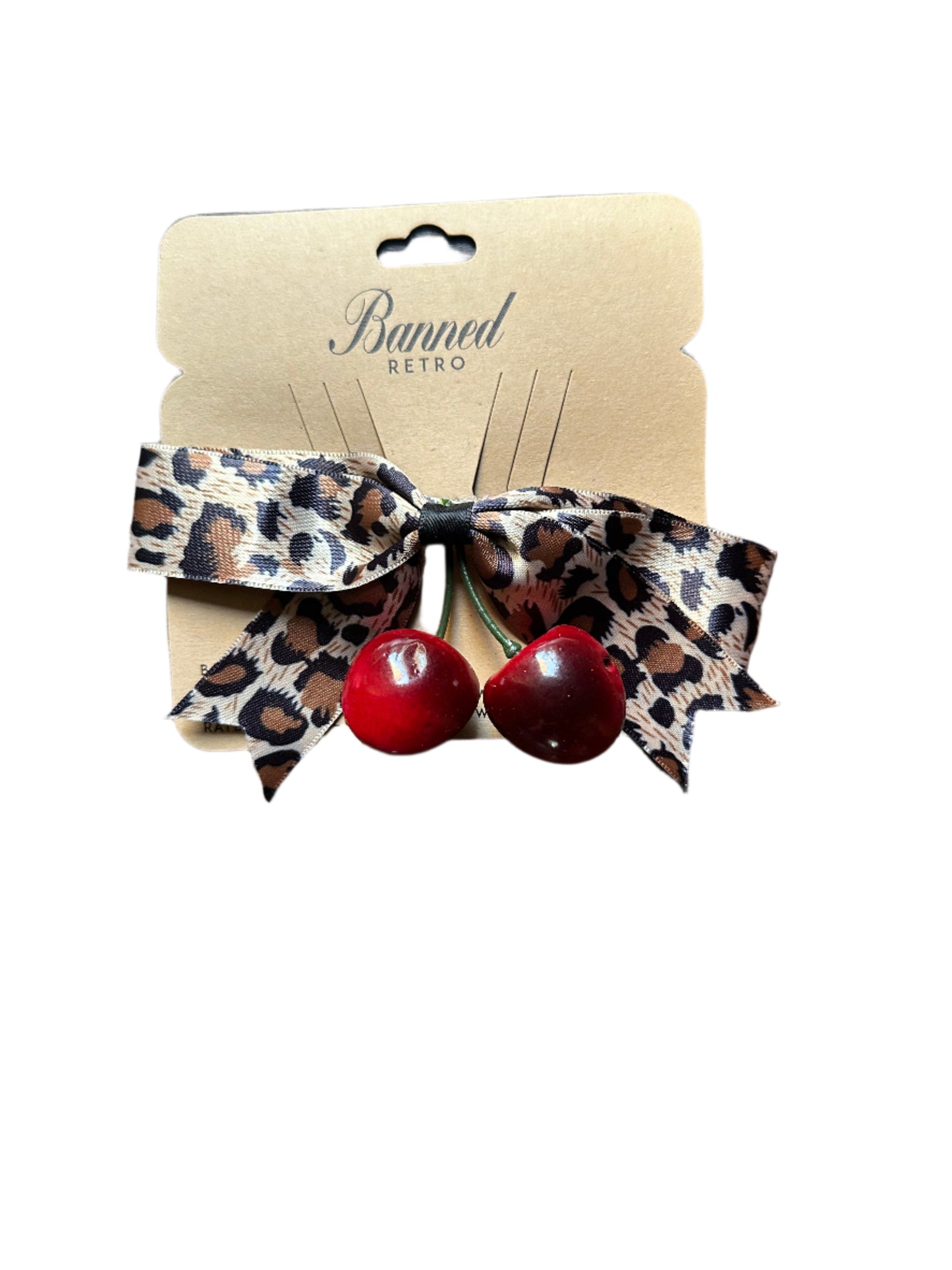 Banned Retro Wild Cherry Hair Clip