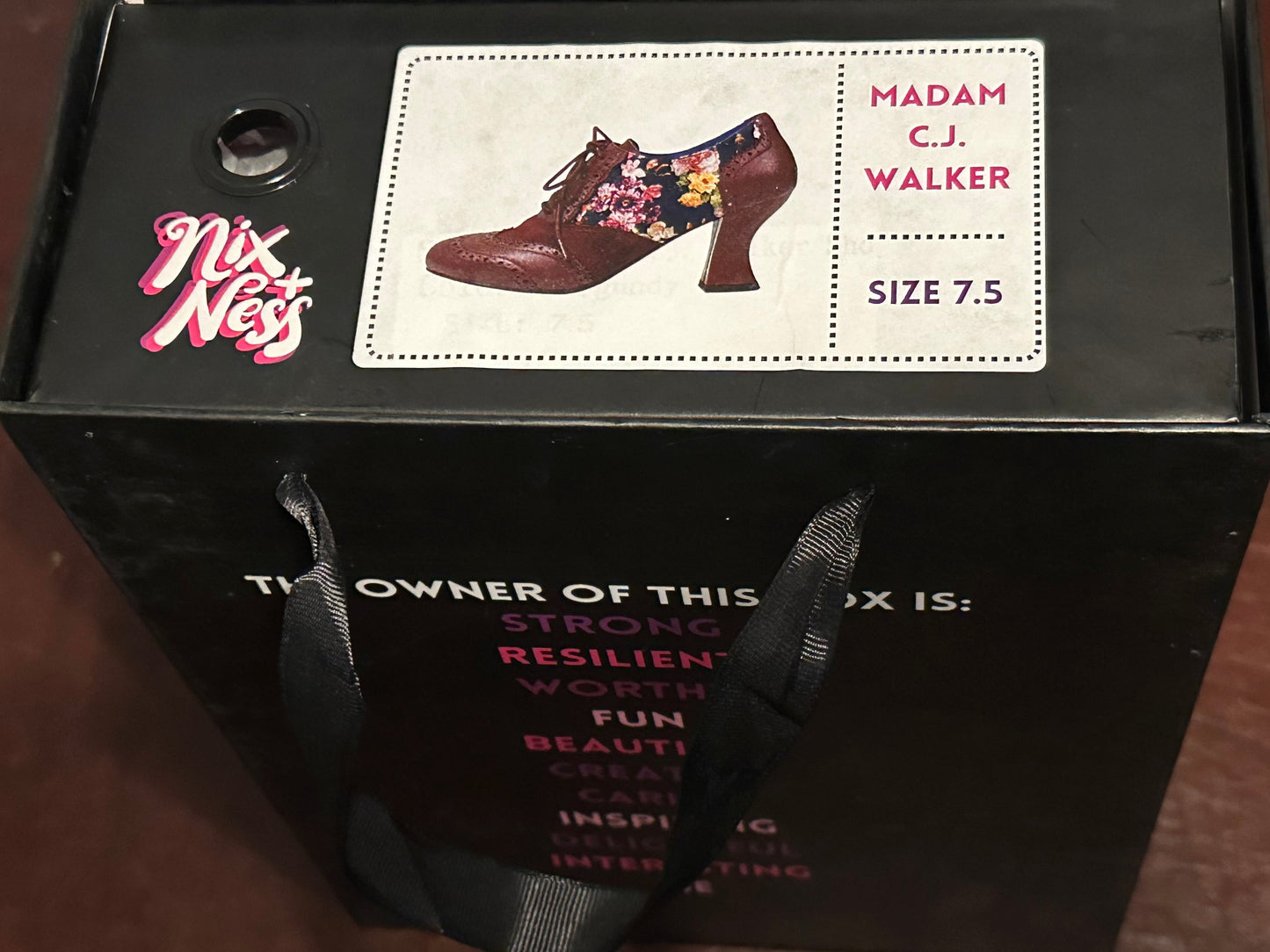 The Madam C.J. Walker Heeled Derby