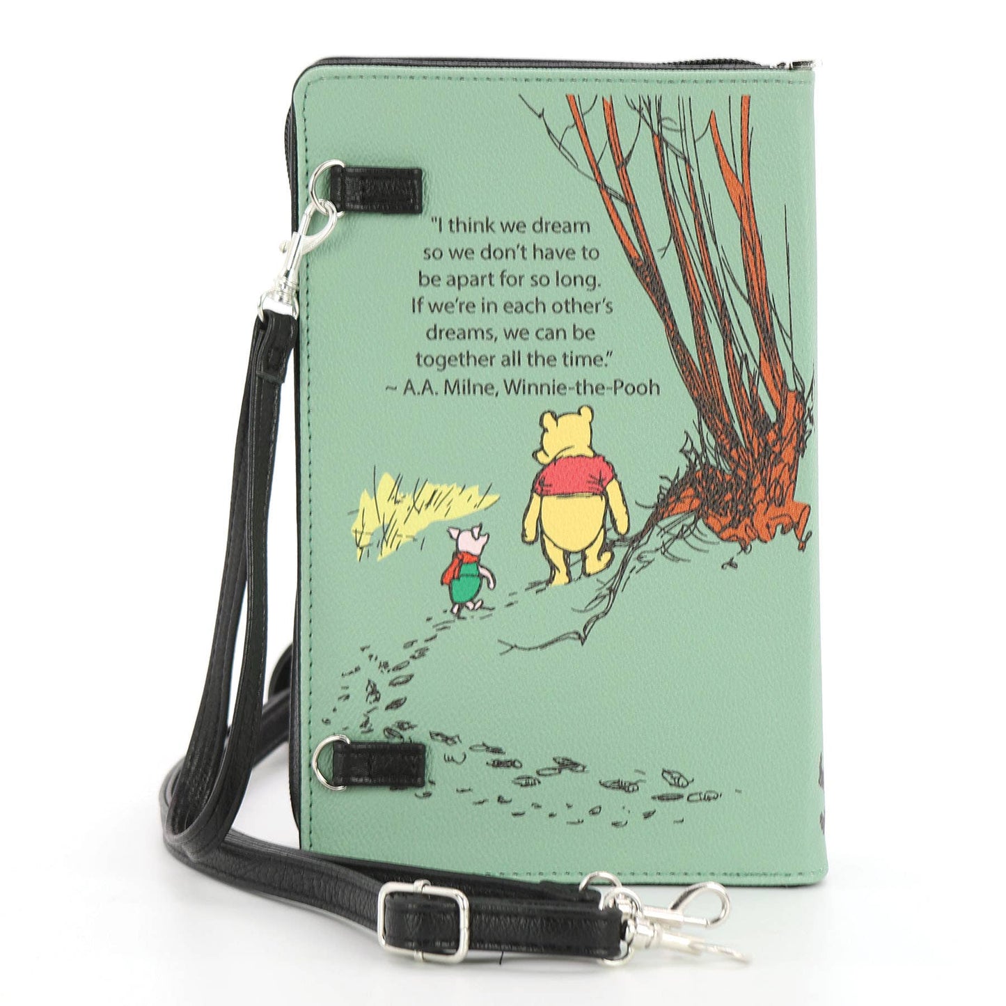 A Winnie the Pooh Book Clutch Bag