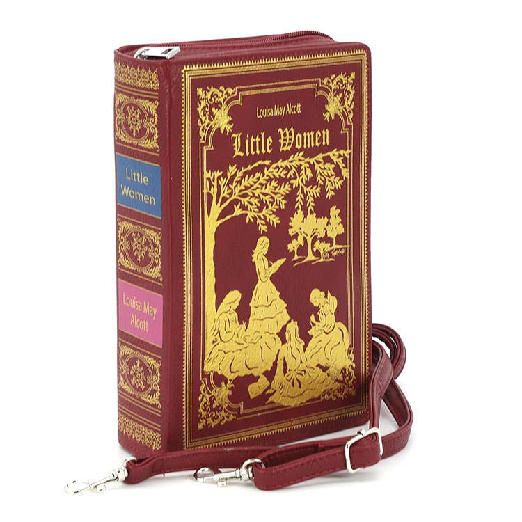A Little Women Book Clutch Bag
