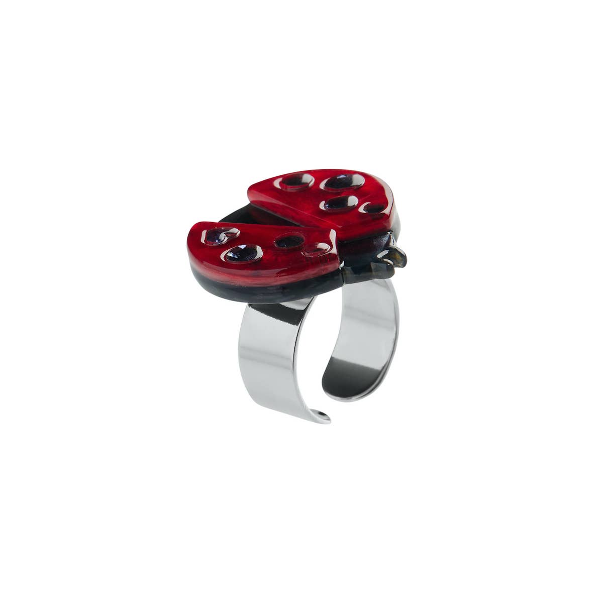 Erstwilder Lou-Lou Ladybug Ring