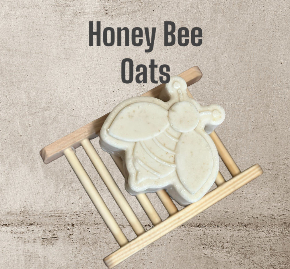 Pure Botanical Soaps All Natural Handmade Lavender Honey Oats Soap Bar