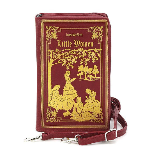A Little Women Book Clutch Bag