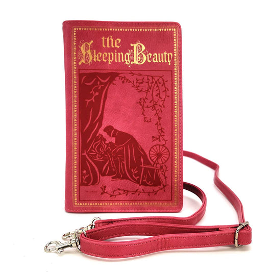 A Sleeping Beauty Vintage Book Clutch Bag
