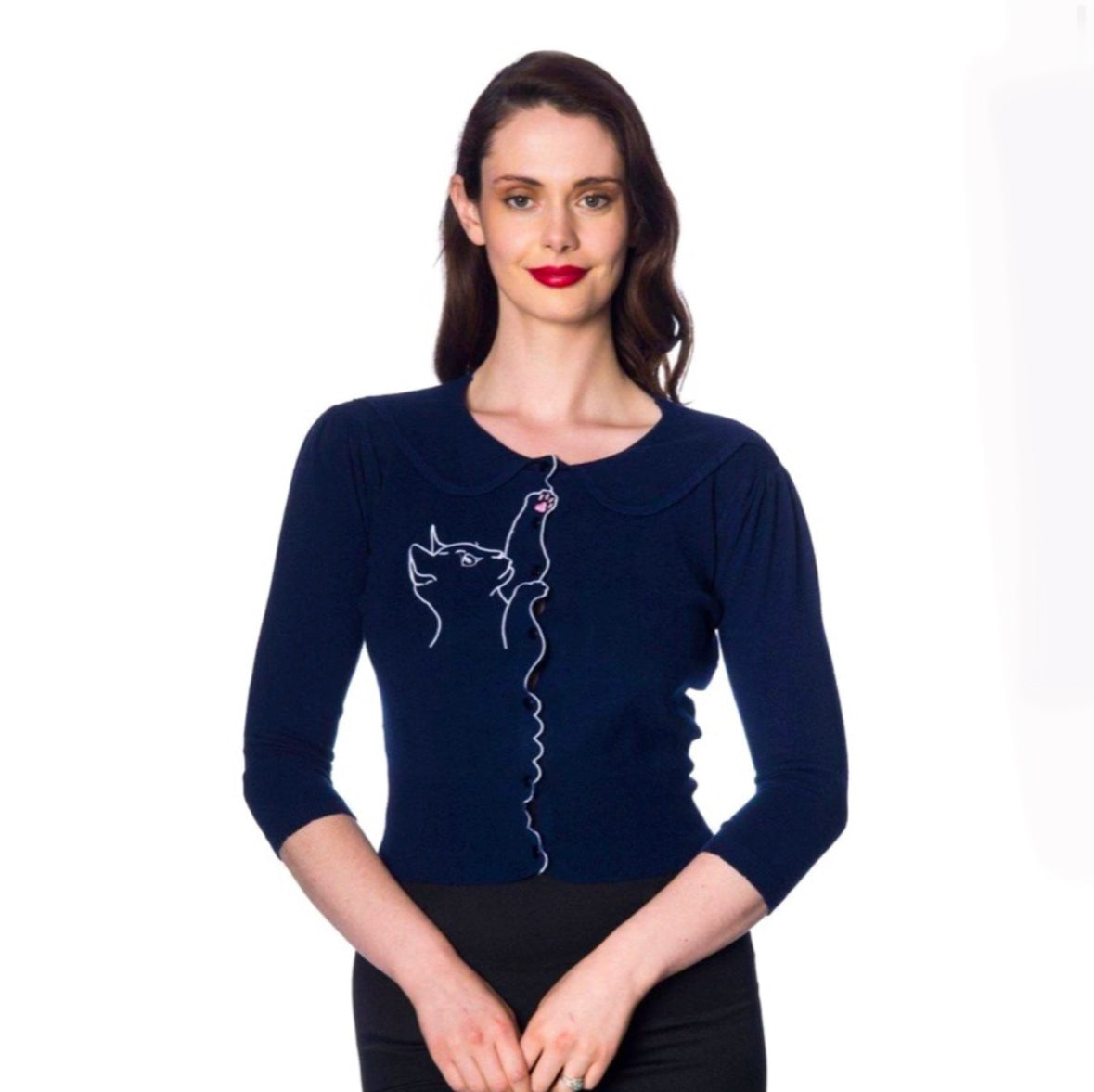 Banned Retro's Cat Cardigan
