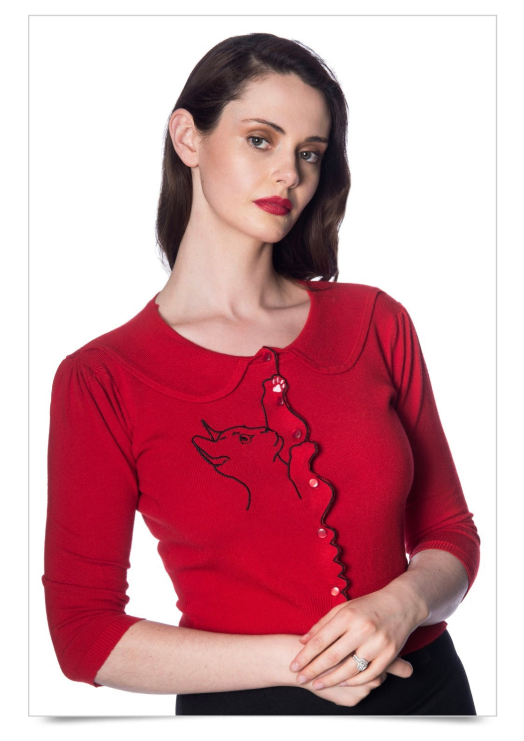 Banned Retro's Cat Cardigan