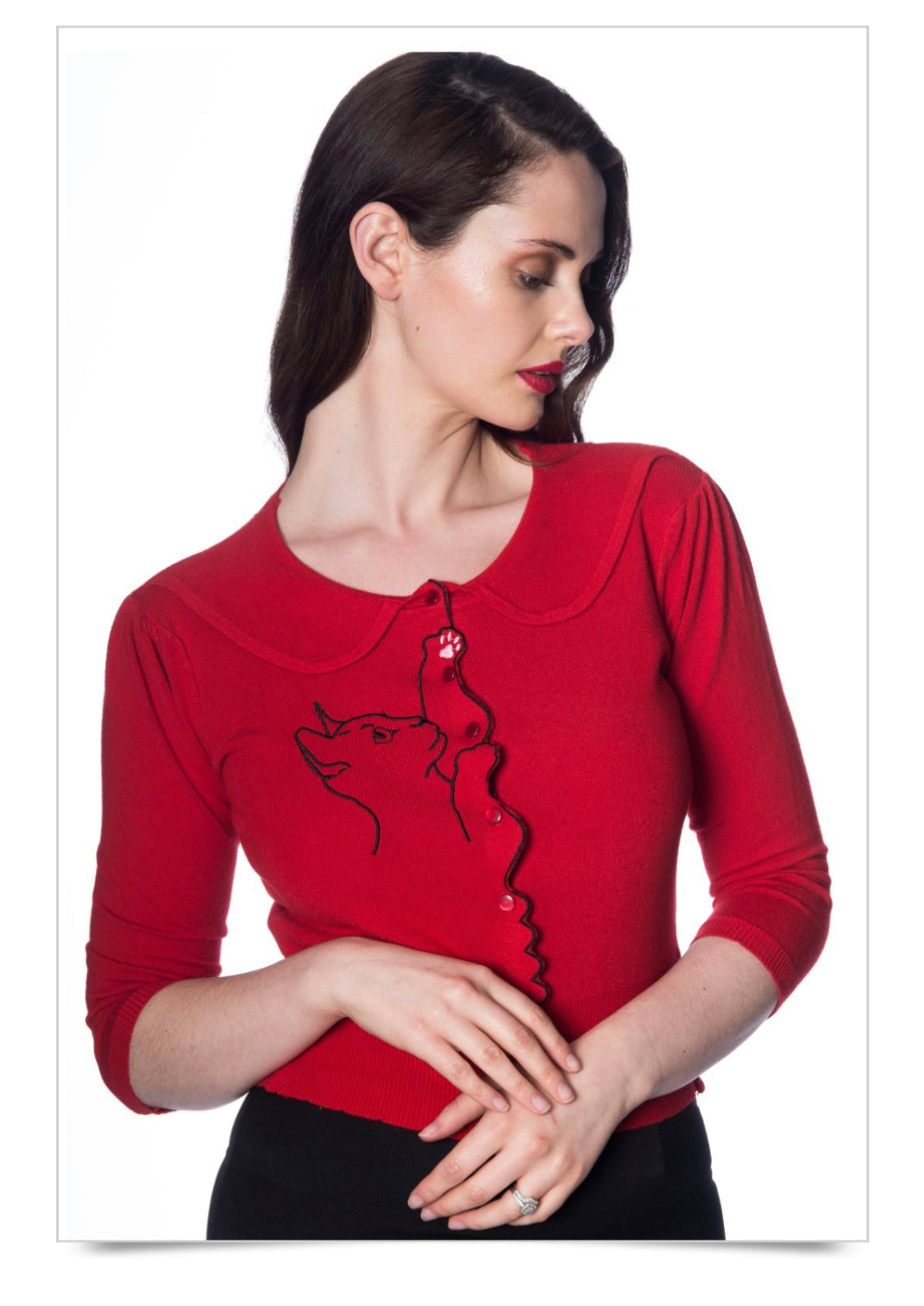Banned Retro's Cat Cardigan