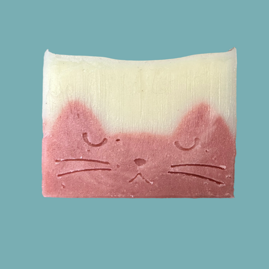 Pure Botanical Soaps All Natural Cat Shaped Soap Bar