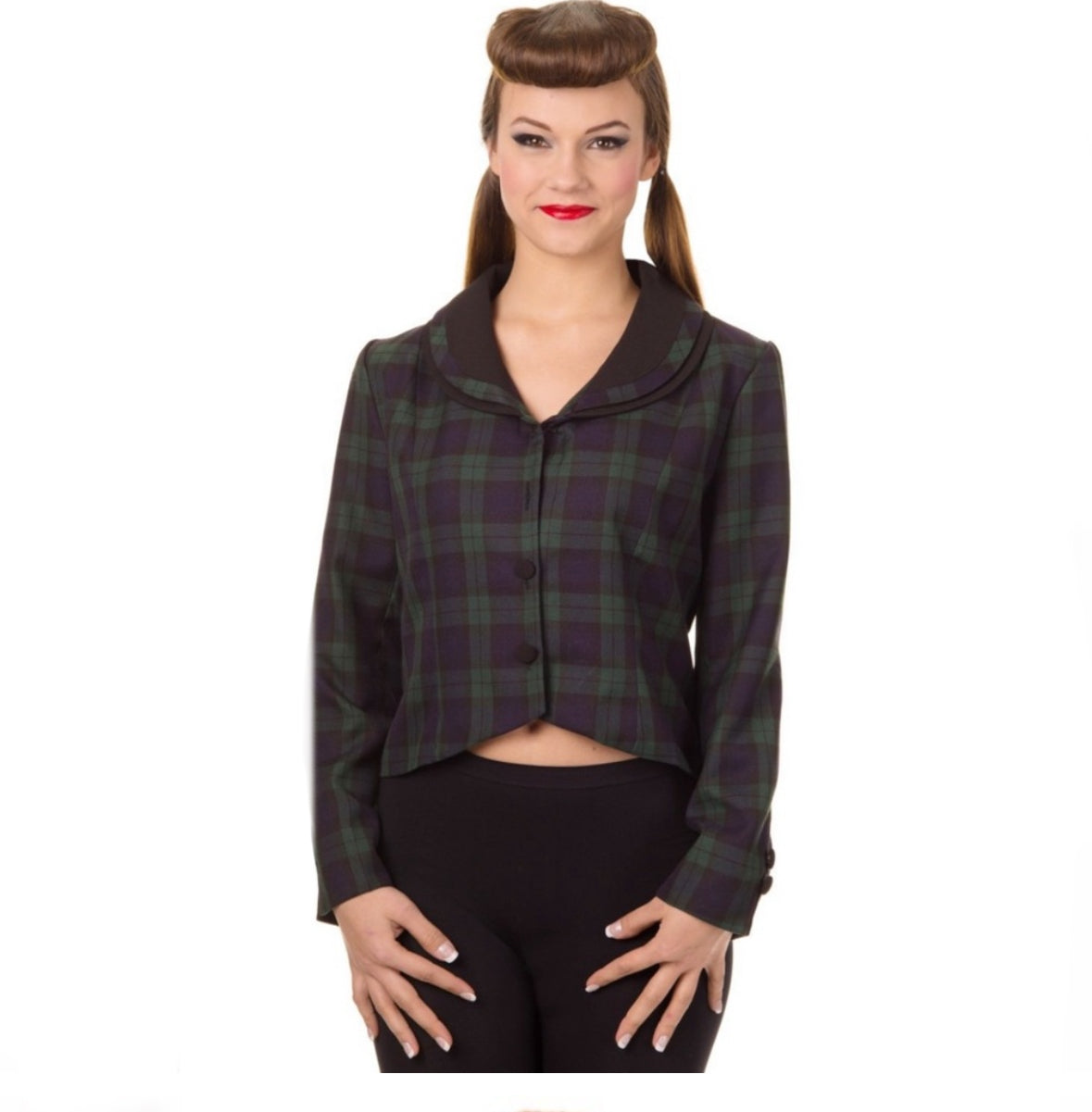 Banned Retro Tartan Jacket