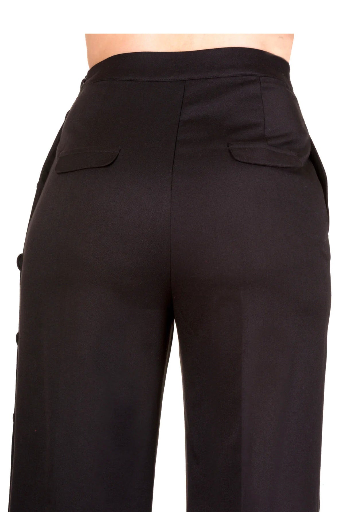 Banned Retro High Waist Trousers With Flared Leg