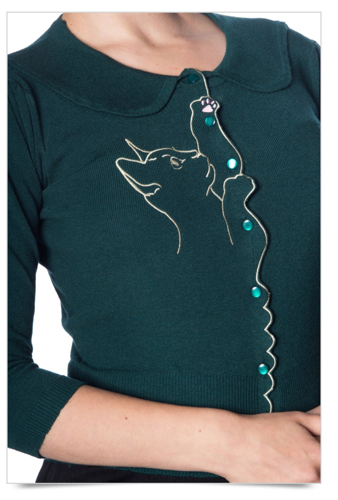 Banned Retro's Cat Cardigan