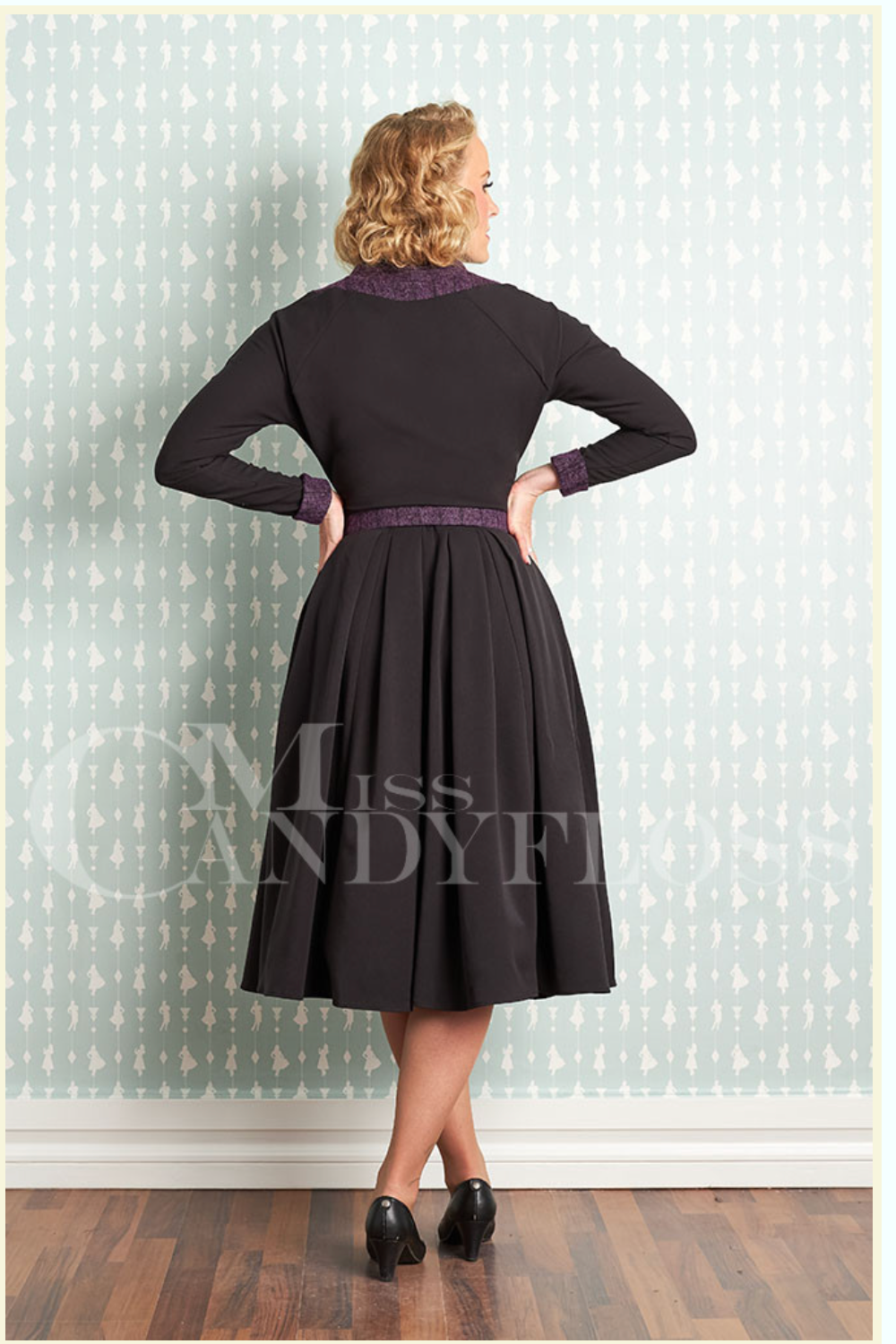 Miss Candyfloss Joelle-Lou Dolma Sleeve Swing Dress